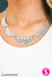 Paparazzi "As MOON As Possible - Silver" necklace Paparazzi Jewelry