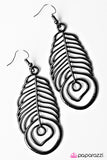 Paparazzi "A Soaring Success - Black" earring Paparazzi Jewelry
