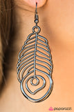 Paparazzi "A Soaring Success - Black" earring Paparazzi Jewelry