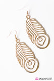 Paparazzi "A Soaring Success - Gold" earring Paparazzi Jewelry