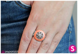 Paparazzi "A Sparkling Sensation - Orange" ring Paparazzi Jewelry