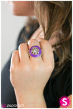 Paparazzi "A Sparkling Sensation - Purple" ring Paparazzi Jewelry