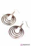Paparazzi "A Spiraling Sensation - Copper" earring Paparazzi Jewelry