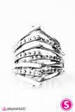 Paparazzi "A Stitch In Time" Silver Ring Paparazzi Jewelry