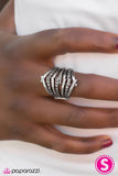 Paparazzi "A Stitch In Time" Silver Ring Paparazzi Jewelry