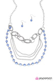 Paparazzi "A Subtle Reminder - Blue" necklace Paparazzi Jewelry