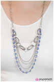 Paparazzi "A Subtle Reminder - Blue" necklace Paparazzi Jewelry