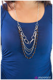 Paparazzi "A Subtle Reminder - Brown" necklace Paparazzi Jewelry