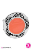 Paparazzi "A Sunny Disposition" Orange Ring Paparazzi Jewelry