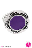 Paparazzi "A Sunny Disposition" Purple Ring Paparazzi Jewelry