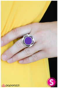 Paparazzi "A Sunny Disposition" Purple Ring Paparazzi Jewelry