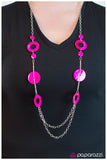 Paparazzi "As You Wish" Pink Necklace & Earring Set Paparazzi Jewelry