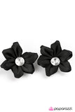 Paparazzi "A Tale of Two Daisies" Black Hair Clip Paparazzi Jewelry