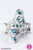 Paparazzi "At All Costs" Blue Ring Paparazzi Jewelry