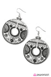 Paparazzi "A Taste Of Tahiti" Black Earrings Paparazzi Jewelry