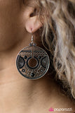 Paparazzi "A Taste Of Tahiti" Black Earrings Paparazzi Jewelry