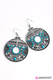 Paparazzi "A Taste Of Tahiti" Blue Earrings Paparazzi Jewelry