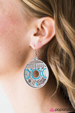 Paparazzi "A Taste Of Tahiti" Blue Earrings Paparazzi Jewelry