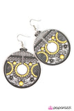 Paparazzi "A Taste Of Tahiti" Yellow Earrings Paparazzi Jewelry