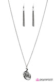 Paparazzi "At First FLIGHT" Black Necklace & Earring Set Paparazzi Jewelry