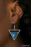 Paparazzi "Athens is Calling" Blue Earrings Paparazzi Jewelry