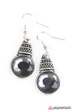 Paparazzi "A Touch Of GLASS" Silver Earrings Paparazzi Jewelry