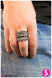 Paparazzi "Attention, Please! - Silver" ring Paparazzi Jewelry