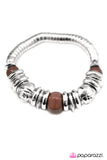 Paparazzi "At The Right Time, In The Right Place - Brown" bracelet Paparazzi Jewelry