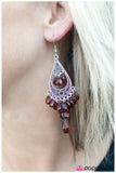 Paparazzi "At Twilight" Brown Earrings Paparazzi Jewelry