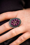 Paparazzi "Autumn Adornment" Purple Ring Paparazzi Jewelry