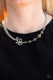 Paparazzi "Autumn Allure - Green" necklace Paparazzi Jewelry
