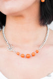 Paparazzi "Autumn Allure - Orange" necklace Paparazzi Jewelry
