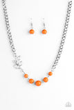 Paparazzi "Autumn Allure - Orange" necklace Paparazzi Jewelry