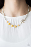 Paparazzi "Autumn Allure - Yellow" necklace Paparazzi Jewelry