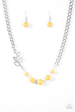 Paparazzi "Autumn Allure - Yellow" necklace Paparazzi Jewelry