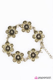 Paparazzi "Autumn Blooms" Brass Bracelet Paparazzi Jewelry