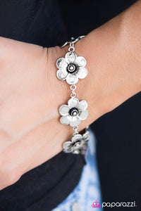 Paparazzi "Autumn Blooms" Silver Bracelet Paparazzi Jewelry