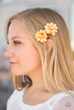 Paparazzi "Autumn Blossoms" Orange Hair Clip Paparazzi Jewelry