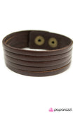 Paparazzi "Avant-Garde" Brown Urban Bracelet Unisex Paparazzi Jewelry