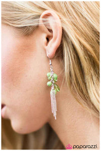 Paparazzi "A Walk In the Park" Green Earrings Paparazzi Jewelry