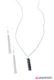 Paparazzi "Awestruck - Blue" necklace Paparazzi Jewelry