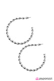 Paparazzi "A Whirl and A Twirl" Silver Earrings Paparazzi Jewelry
