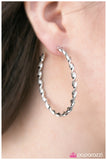 Paparazzi "A Whirl and A Twirl" Silver Earrings Paparazzi Jewelry