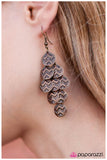 Paparazzi "A Win-Win Situation - Copper" earring Paparazzi Jewelry