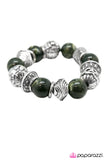 Paparazzi "A Wondrous Place" Green Bracelet Paparazzi Jewelry