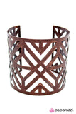 Paparazzi "Aztec Adventure" Copper Bracelet Paparazzi Jewelry
