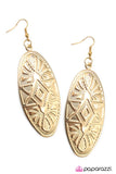 Paparazzi "Aztec Armor" earring Paparazzi Jewelry