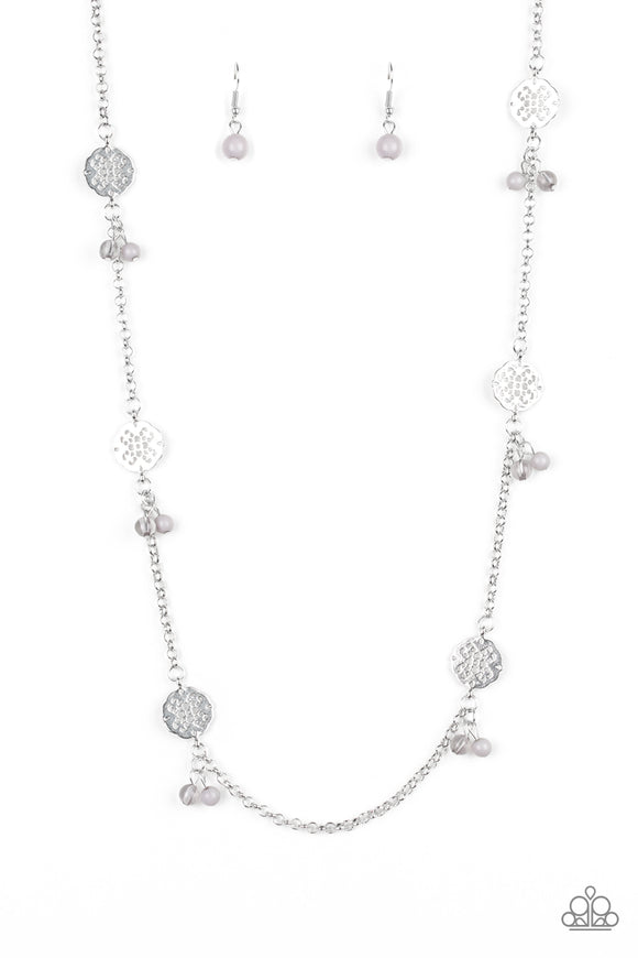 Geocentric - silver - Paparazzi necklace – JewelryBlingThing