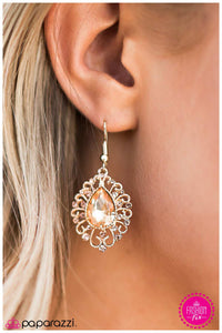 Paparazzi "Baby, Youre So Classic" Gold Earrings Paparazzi Jewelry