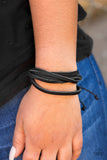 Paparazzi "Backroad Bandit - Black" bracelet Paparazzi Jewelry